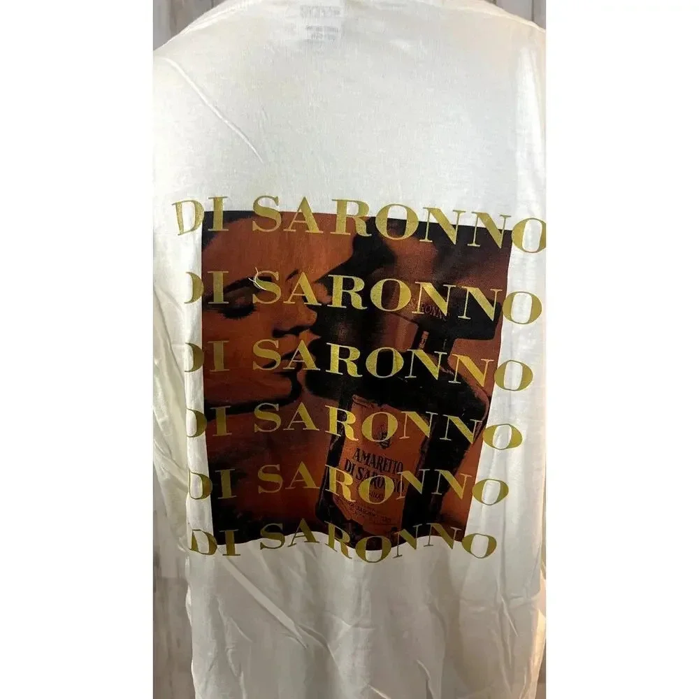 Pro‎ Ace Disarono Men's Large White Graphic Print Short Sleeve T-Shirt